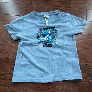 Janie and Jack Blue Graphic Tee